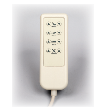 8 Button Sleek Hand Control 8 Button Sleek Hand Control